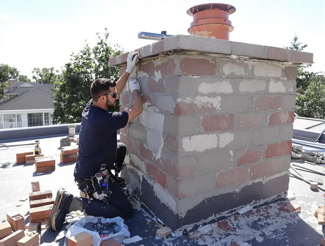 Advanced chimney repair process by Willoughby Chimney Sweep in Willoughby, OH