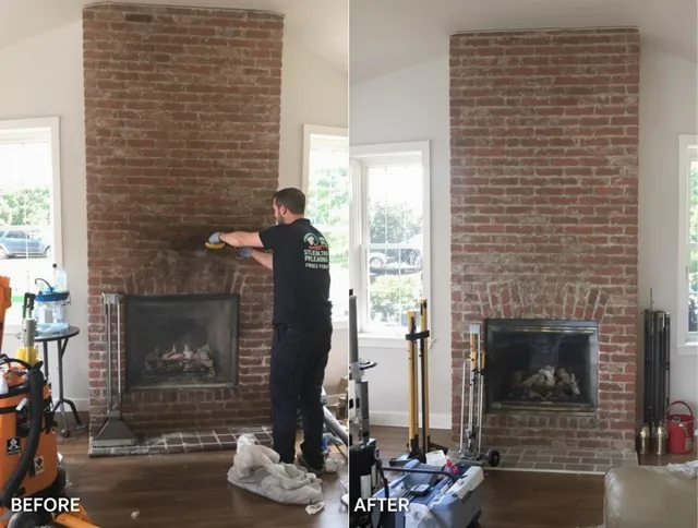 Finished chimney sweeping service by Willoughby Chimney Sweep in Willoughby, OH