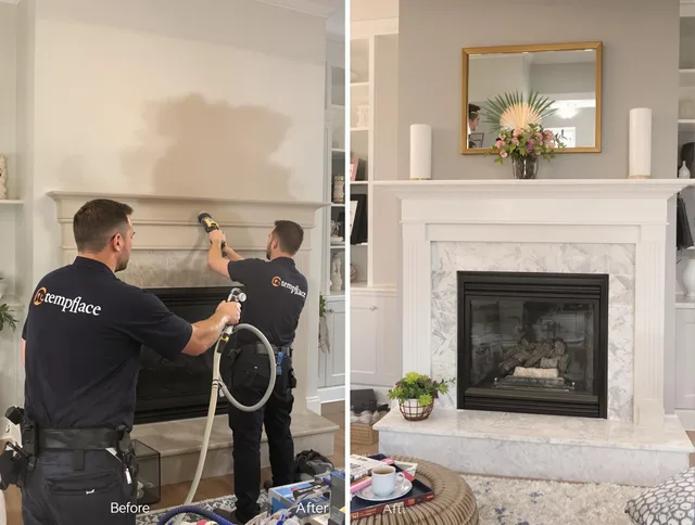 Professional soot removal by Willoughby Chimney Sweep team in Willoughby, OH